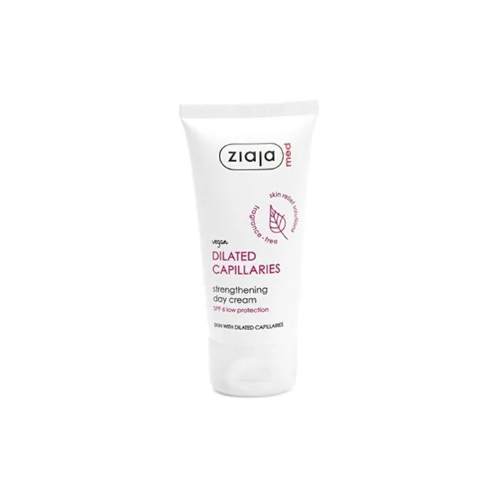 Ziaja Dilated Capillaries Strengthening Day Cream SPF 6 50ml