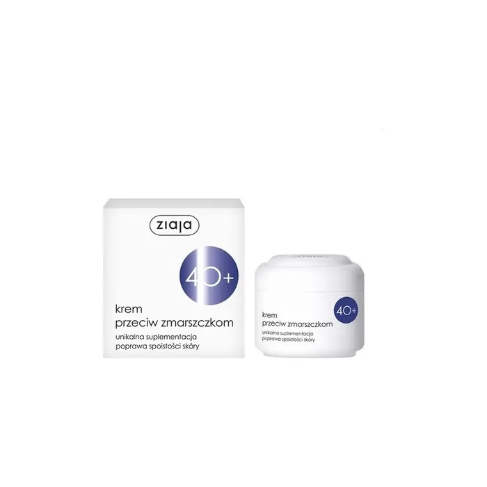 ZIAJA 40+ Series Moisturizing Anti-Wrinkle Face Cream for Mature Skin 50ml
