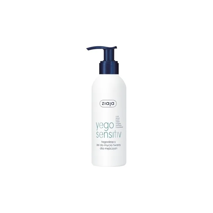 Ziaja Yego Sensitiv Soothing Face Wash Gel For Men 200ml