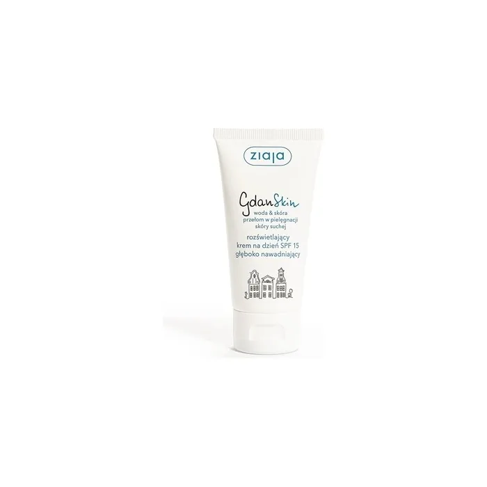 Ziaja Gdanskin Spf15 Illuminating Day Cream Deeply Moisturizing 50ml