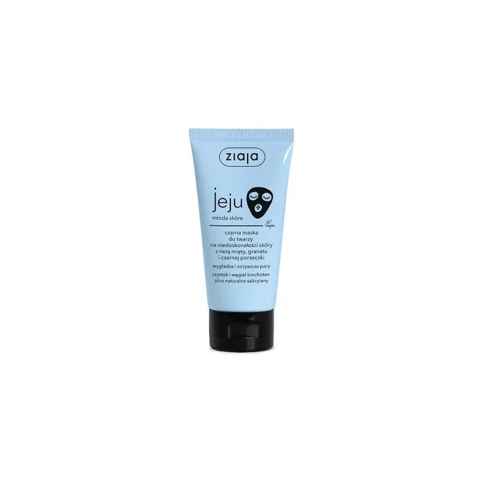 Ziaja Jeju Black Face Mask For Skin Imperfections 50ml