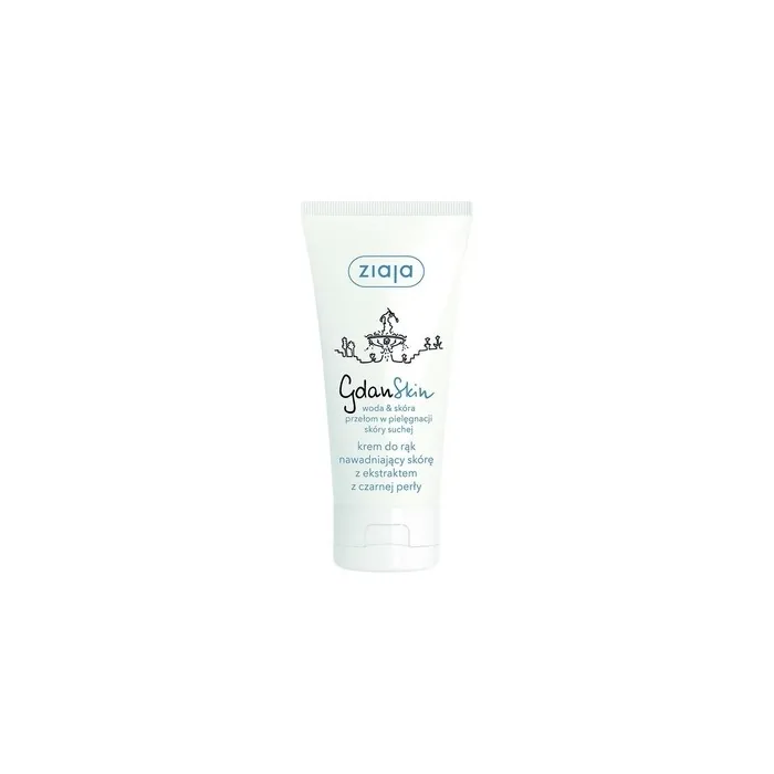 Ziaja Gdanskin Moisturizing Hand Cream With Black Pearl Extract 50ml