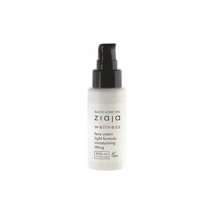 Ziaja Lightweight Moisturizing And Lifting Face Cream Baltic Home Spa Wellness 50 Ml