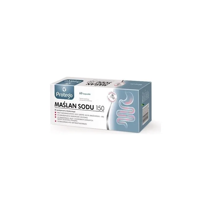 Protego Sodium Butyrate 150mg, 60 Capsules - Long Term Support