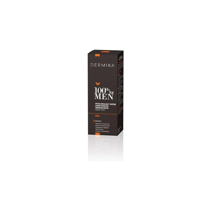 Dermika 100% For Men Smoothing Cream 40+ 50ml