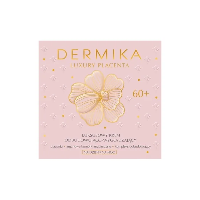 Dermika Luxury Placenta Renewal & Smoothing Cream With Argan Tree Stem Cells 50ml