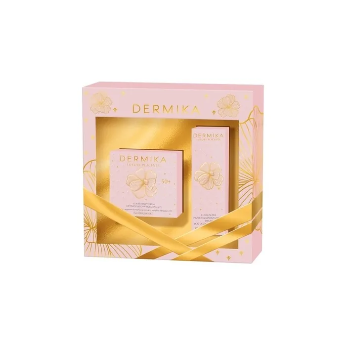 Luxury Placenta Luxury Lifting And Smoothing Cream 50ml + Anti-Wrinkle Eye And Eyelid Serum 15ml