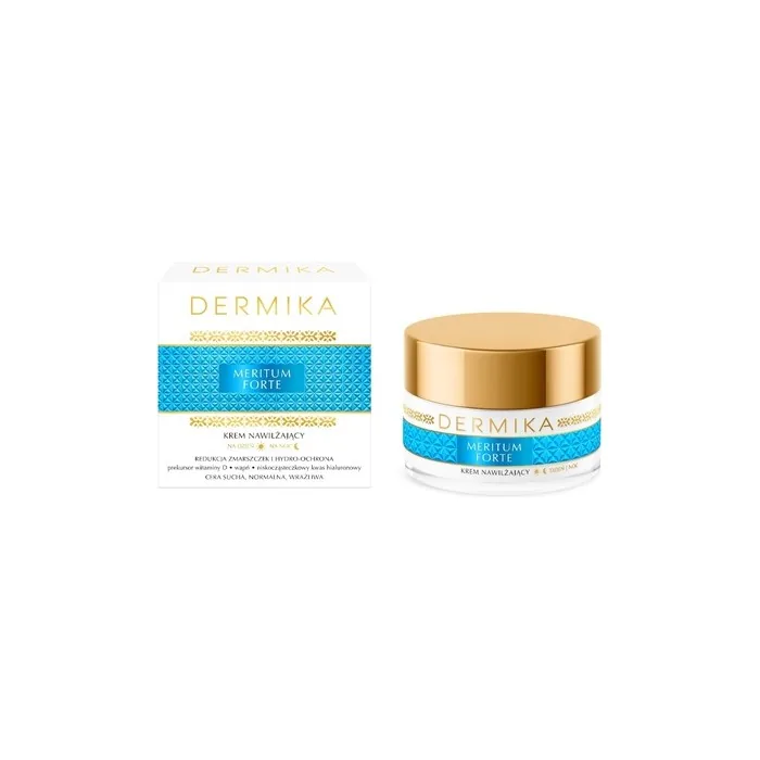 Dermika Meritum Forte Moisturizing Cream For Face Day And Night 50ml