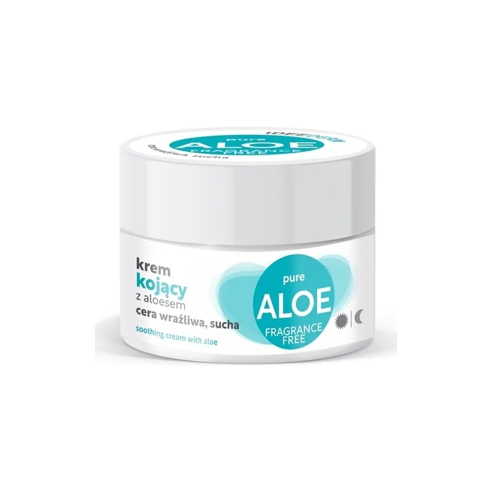 Idee Derm Soothing Cream For Day And Night For Sensitive Dry Skin With Aloe Vera 50 Ml