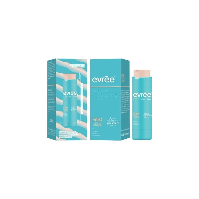 Farmona Evree Aqua Sublime Lightweight Gel Cream For Face Deeply Moisturizing Hydra 3dgel 45 Ml