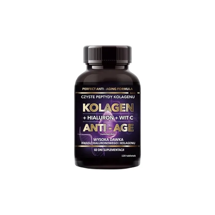 Intenson Collagen Anti-Age + Hyaluronic Acid + Vitamin C 120 Tablets