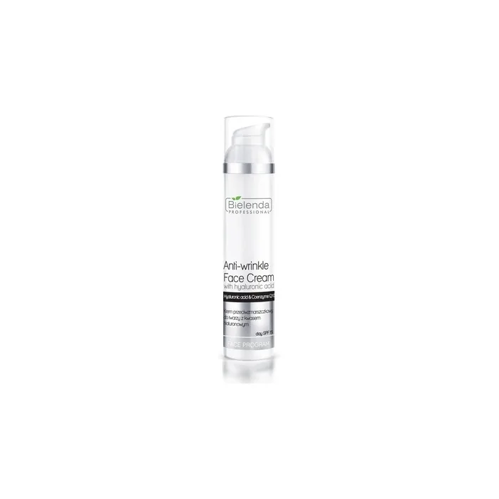 Bielenda Professional Anti-Wrinkle Face Cream Spf15 With Hyaluronic Acid 100ml