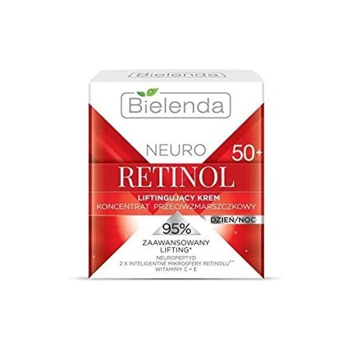 Bielenda Neuro Retinol Lifting Anti Wrinkle Cream Concentrate 50+ Day Night 50ml