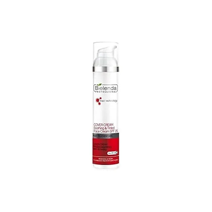Bielenda Post Treatment Care Cover Cream Clay Soothing Face Cream 100ml