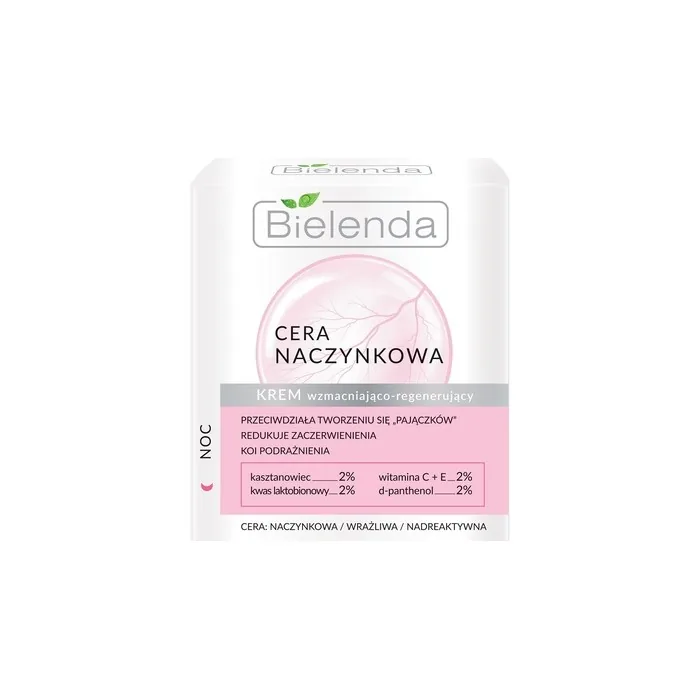 Bielenda Capillary Cream Strengthening And Regenerating Night Cream 50ml