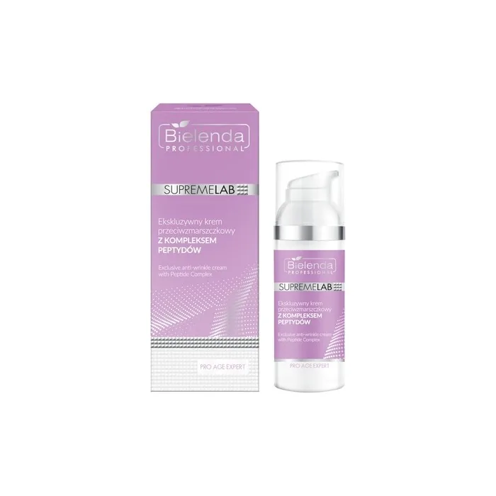 Bielenda Professional Supremelab Pro Age Expert Exclusive Anti-Wrinkle Cream With Peptide Complex 50ml