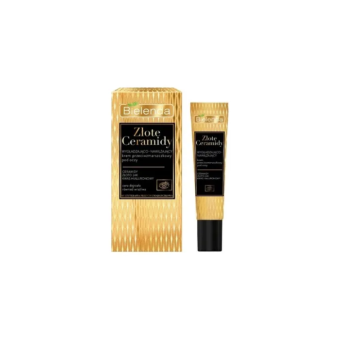 Bielenda Golden Ceramides Smoothing And Moisturizing Anti-Wrinkle Eye Cream 15ml