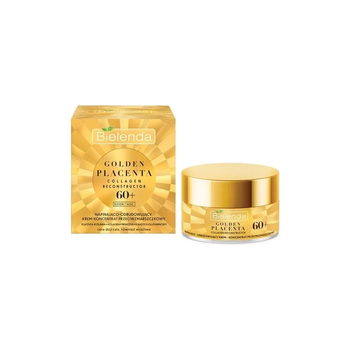 Bielenda Professional Golden Placenta 60+ Firming And Rebuilding Face Cream 50ml