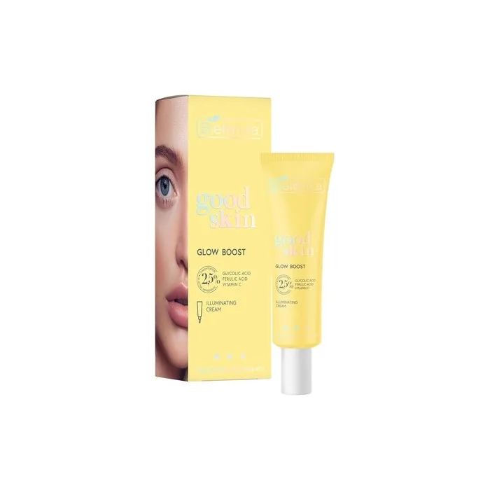 Bielenda Good Skin Glow Boost Brightening Cream With Glycolic Acid And Vitamin C
