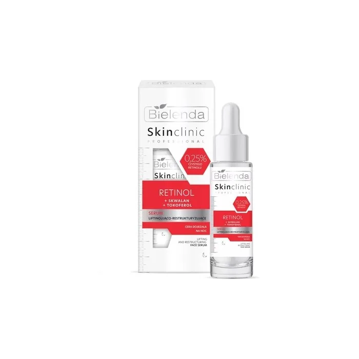 Bielenda Skin Clinic Professional Retinol Serum Lifting And Restructuring 30ml
