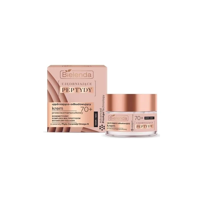 Bielenda Firming Peptides Firming And Rebuilding Anti-Wrinkle Cream 70+, 50ml