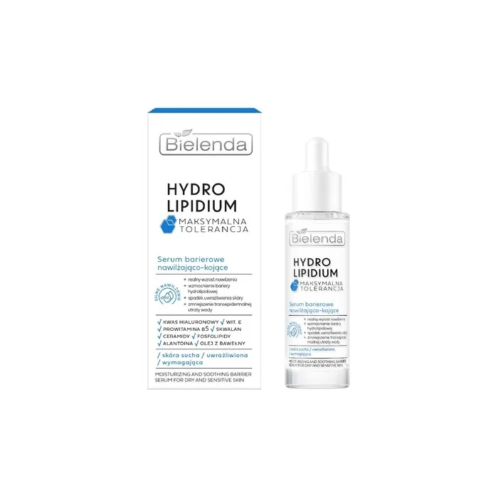Bielenda Hydro Lipidium Maximum Tolerance Barrier Serum Moisturizing-Soothing 30ml