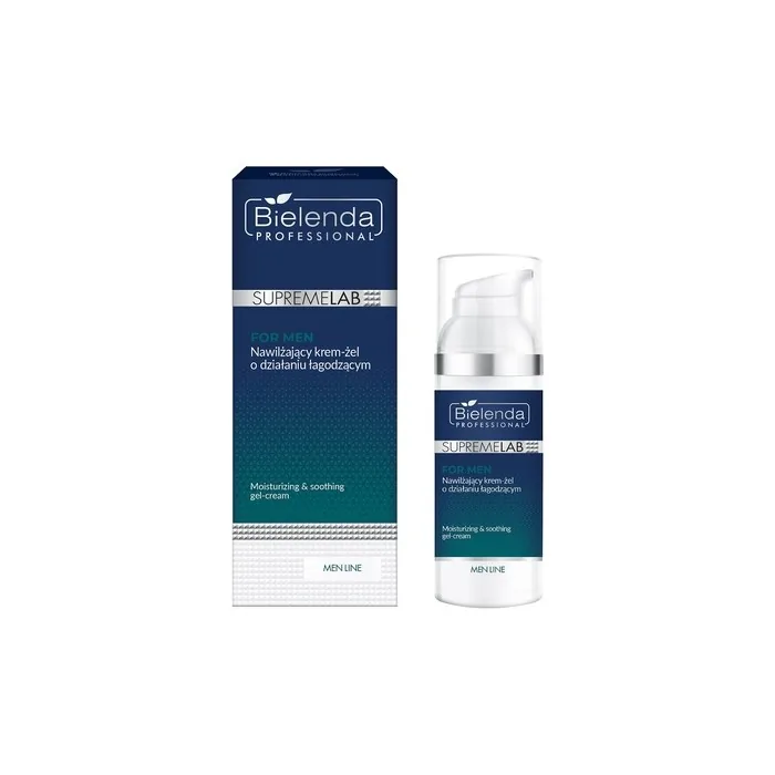 Bielenda Professional Supremelab Men Line Moisturizing Gel-Cream For Face With Soothing Action 50ml