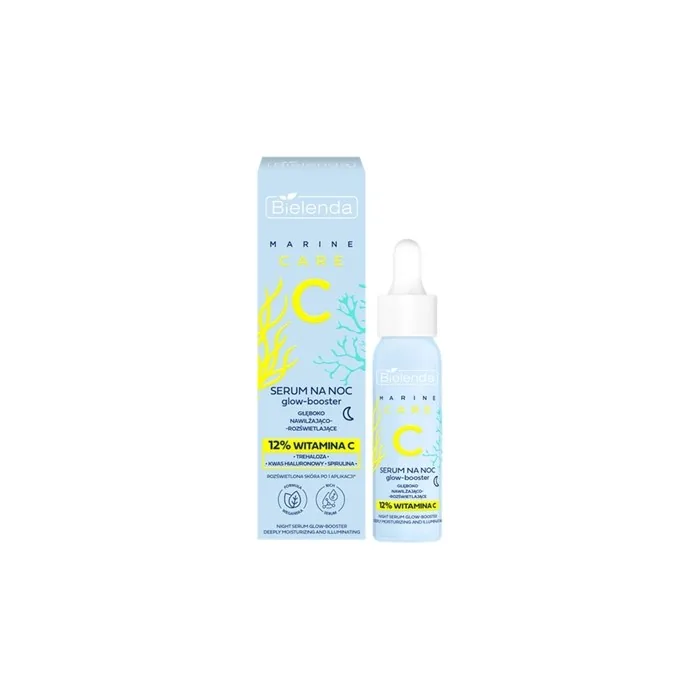 Bielenda Marine Care C Serum Moisturizing And Brightening Night Serum 30ml