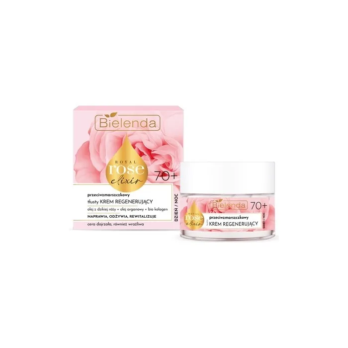 Bielenda Royal Rose Elixir Antiwrinkle Cream For Face Day And Night 70 50ml