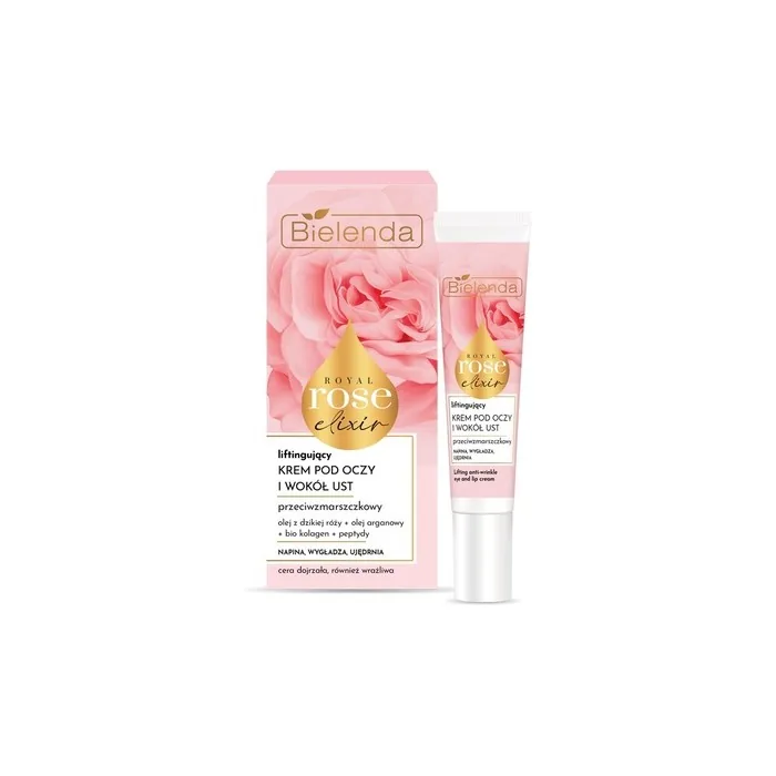Bielenda Royal Rose Elixir Lifting Eye And Lip Cream 15ml