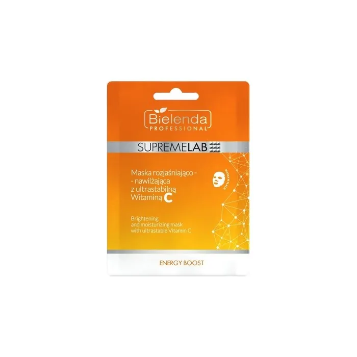 Bielenda Professional Supremelab Energy Boost Brightening And Moisturizing Mask With Vitamin C