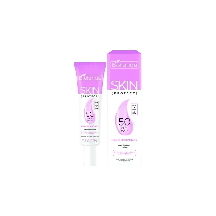 Bielenda Skin Protect Moisturizingsoothing Protective Cream Spf 50 40 Ml