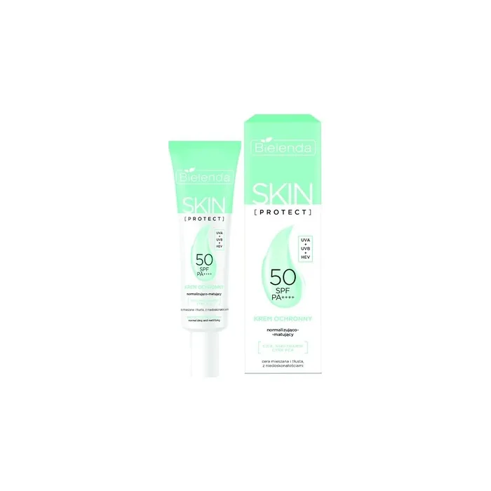 Bielenda Skin Protect Protective Cream Spf 50 Normalizingmattifying 40 Ml