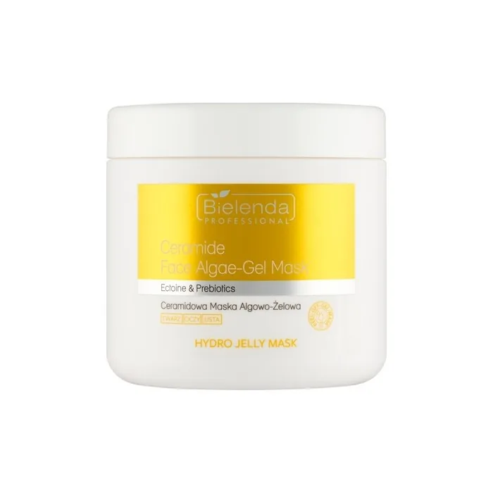 Bielenda Professional Hydro Jelly Mask Anti-Wrinkle Algae Gel Mask With Ceramides And Probiotics 190g