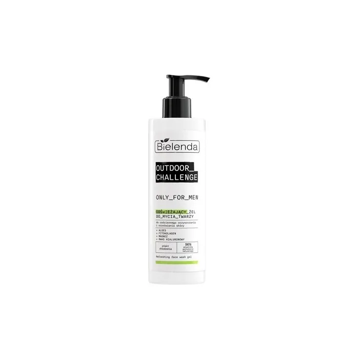 Bielenda Only For Men Outdoor Challenge Refreshing Face Wash Gel 190ml