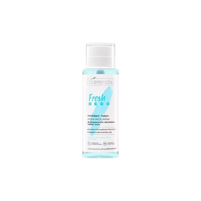 Bielenda Fresh Hero Micellar Water For Cleansing And Makeup Removal For Face And Eyes 400ml