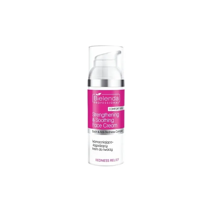 Bielenda Professional Redness Relief Strengthening And Soothing Face Cream For Capillaries 50ml