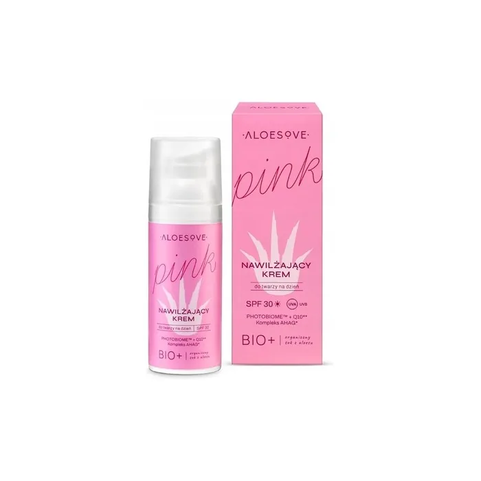 Aloesove Pink Moisturizing Day Cream Spf 30 50 Ml Protects And Hydrates Your Skin