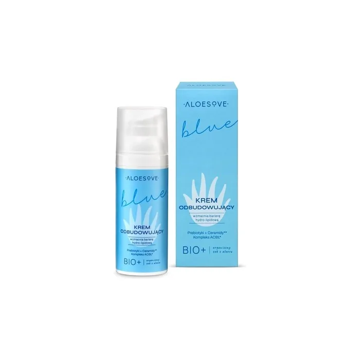 Aloesove Regenerating Face Cream 50ml Vegan Moisturizing Restoring Skin Barrier For Dry And Dehydrated Skin