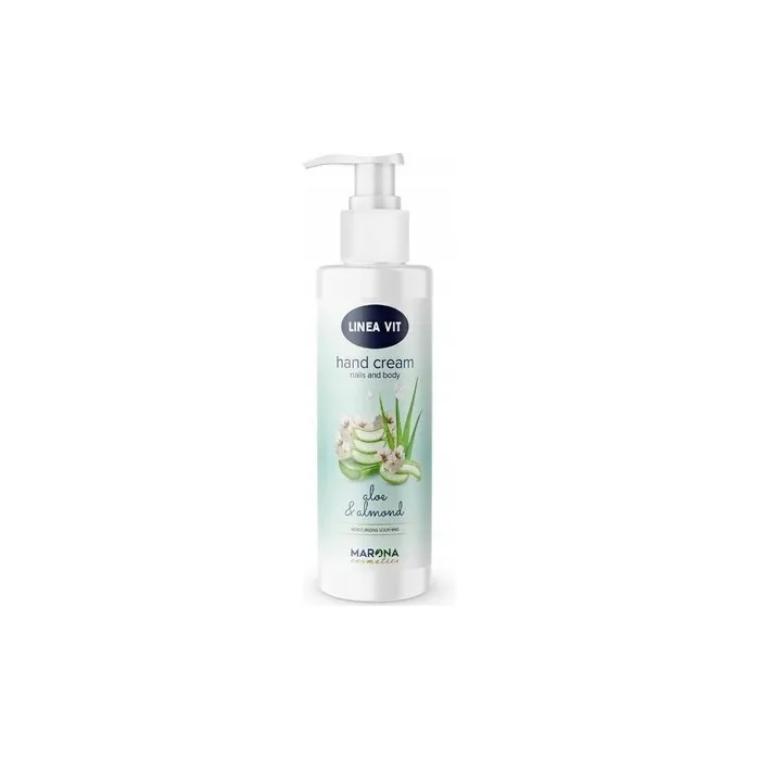 Marona Hand and Body Cream Balm Linea Vit with Aloe and Almond 200ml