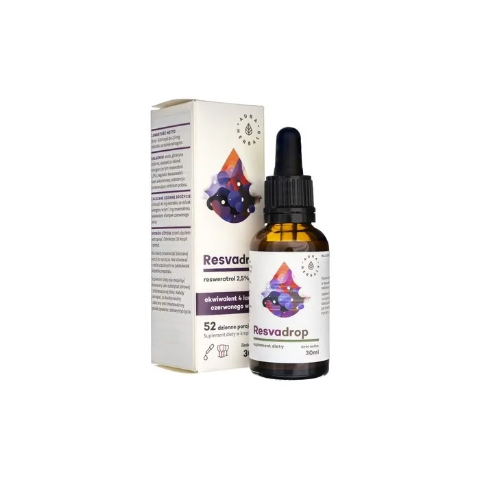 Aura Herbals Resvadrop Resveratrol Liquid 30ml