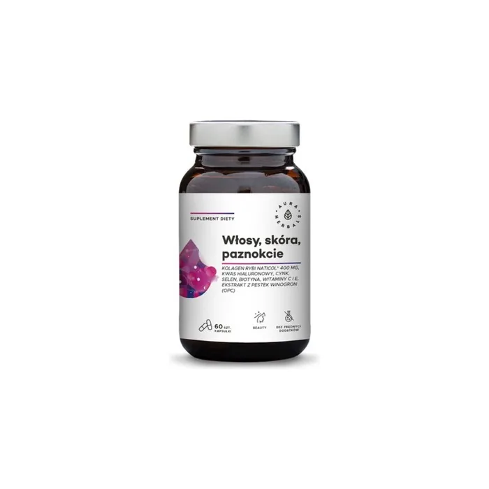 Aura Herbals Fish Collagen Naticol 800mg 60 Capsules