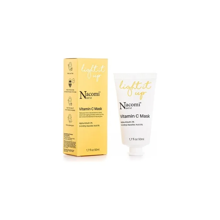 Nacomi Next Level Vitamin C Mask Brightening Mask With Vitamin C 50ml
