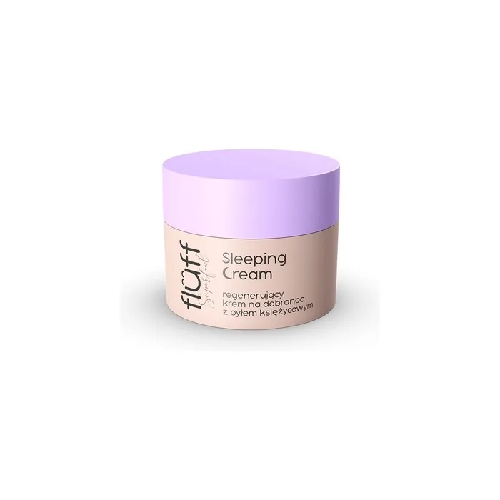 Fluff Sleeping Cream Regenerating Night Cream With Moon Dust 50ml