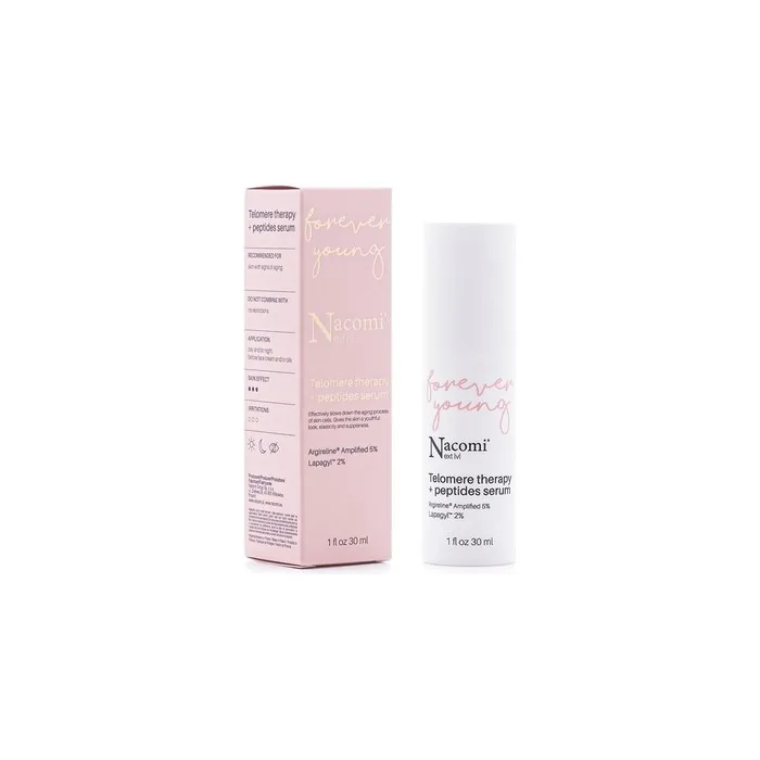 Nacomi Next Level Telomer Therapy With Peptides 30ml - Anti-Aging Skincare