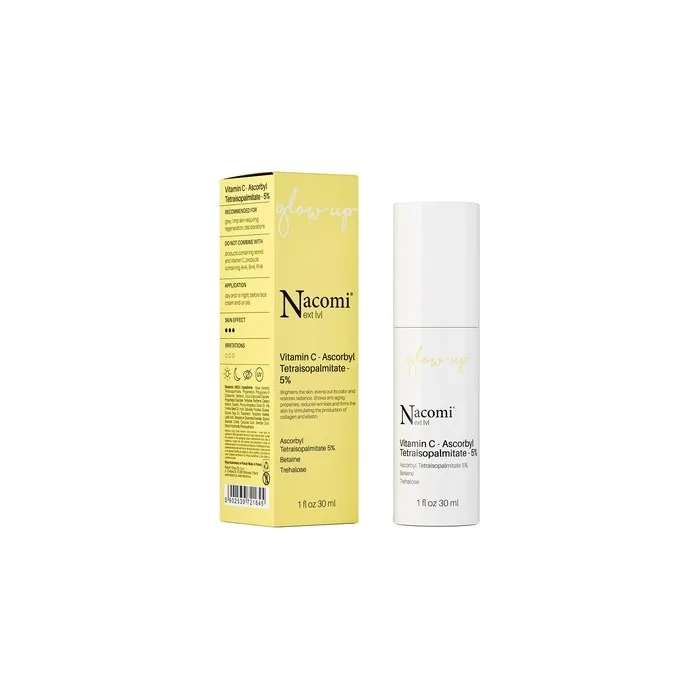 Nacomi Next Level Vitamin C Ascorbyl Tetraisopalmitate 5% Face Serum 30ml