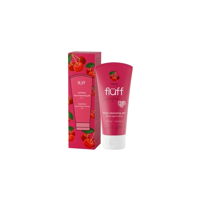 Fluff Face Cleansing Gel - Cherry 75ml