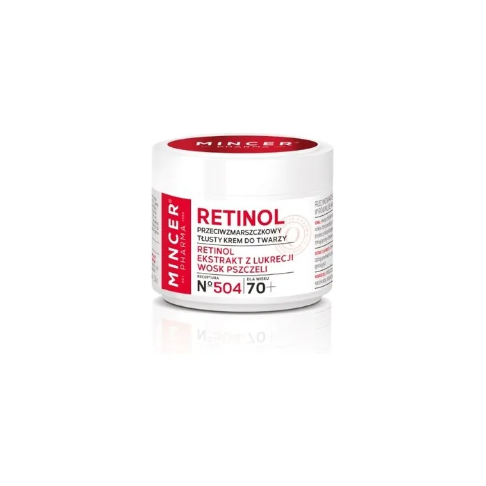 Mincer Pharma Retinol 50+ Anti-Wrinkle Cream For Face 504 50ml