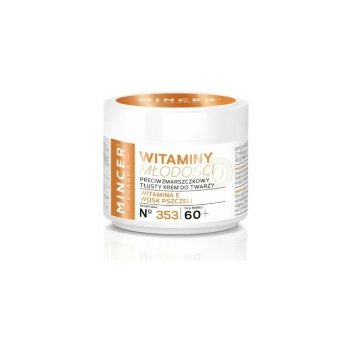 Mincer Pharma Vitamins of Youth Anti-Wrinkle Cream for Oily Skin 50ml