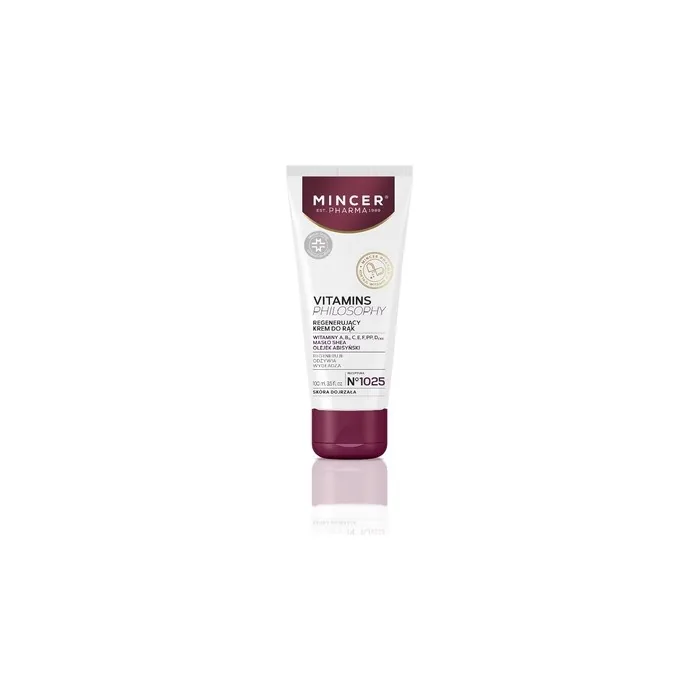 Mincer Pharma Vitamins Philosophy Regenerating Hand Cream No.1025 100ml